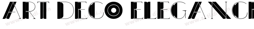 Art Deco Elegance字体转换